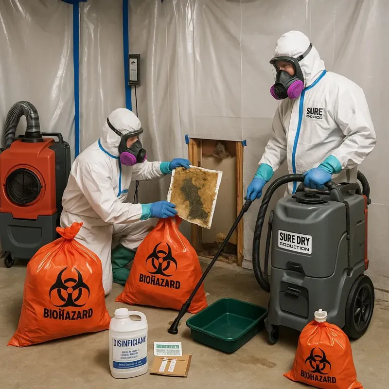 Contaminated Water Handling Protocols process in Clay County, GA