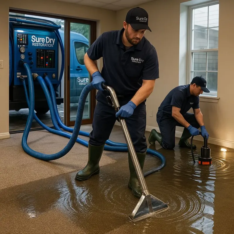 Water Extraction and Removal process in Clay County, GA